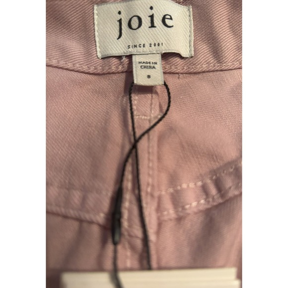 JOIE NWT Serie Pant Pale Mauve High Waist SIZE 8‎ Cropped Length Flare - Picture 5 of 5